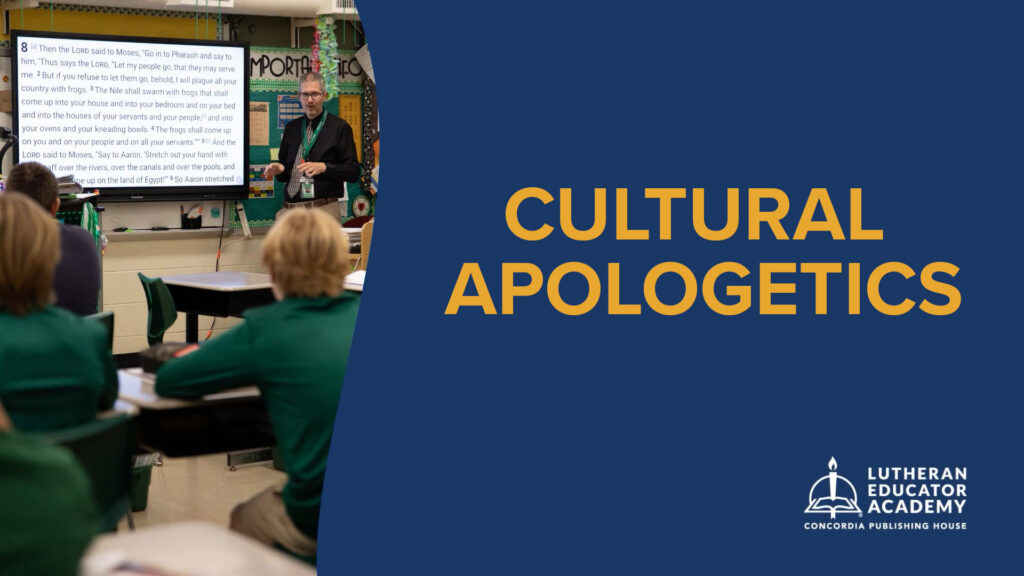 Cultural Apologetics